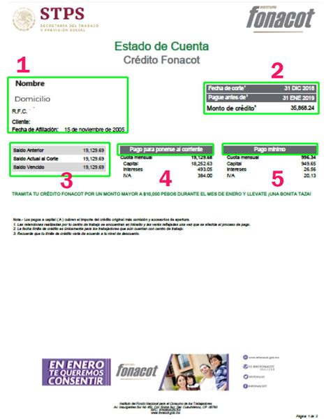 saldo fonacot consulta estado de cuenta